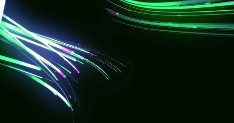 Abstract Light Trails in Digital Space - Download Free Stock Images Pikwizard.com