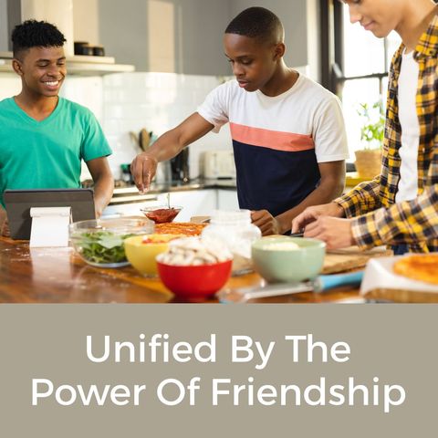 teen friends cooking together and bonding in kitchen - Download Free Stock Templates Pikwizard.com