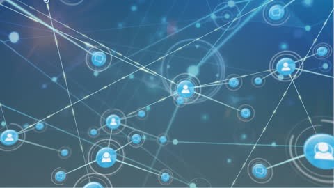 Global Digital Network Communication and Data Interface