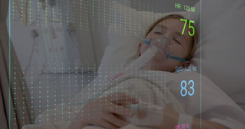 Medical Technology Overlays Young Patient Datasets