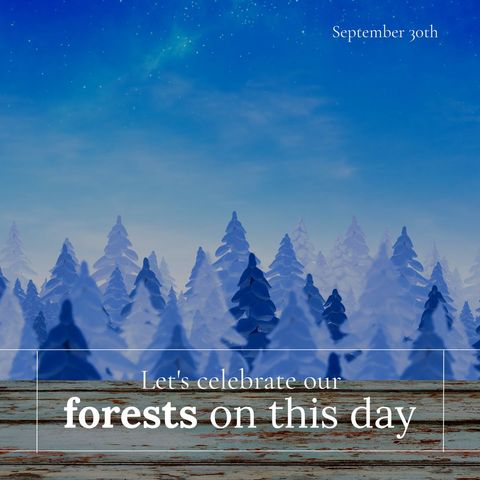 Celebrating Forest Conservation Day with Mystical Landscapes - Download Free Stock Templates Pikwizard.com