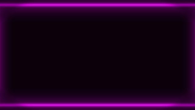 The vibrant flickering neon pink rectangular frame set against a dark background brings a mesmerizing pop of color and intrigue. Perfect for digital design and multimedia projects, this visual can be used to create engaging invitations, futuristic presentations, or slipped into social media stories as backgrounds. Its vivid energy lends itself to diverse creative applications like advertising banners or modern UI/UX design elements.