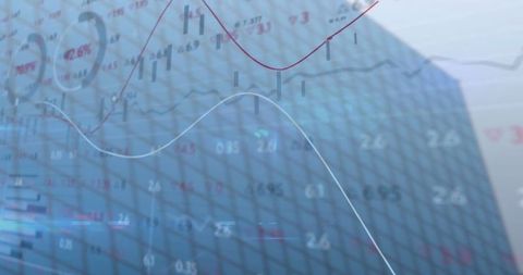 Financial Analytics and Data Visualization on Digital Interface - Download Free Stock Images Pikwizard.com
