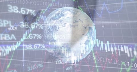 Global Business Transformation with Digital Interface Technologies - Download Free Stock Images Pikwizard.com