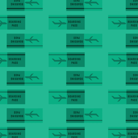 pattern of boarding pass texts on transparent background - Download Free Stock Videos Pikwizard.com