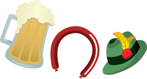 Transparent Oktoberfest Elements: Beer, Sausage, Green Hat Illustration - Download Free Stock Videos Pikwizard.com