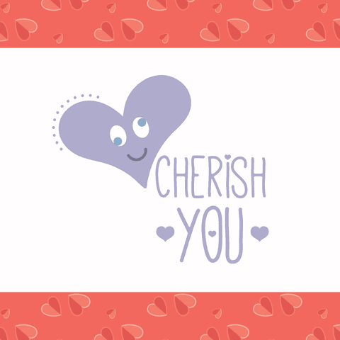 Whimsical Heart Illustration with Cherish You on Transparent Background - Download Free Stock Videos Pikwizard.com