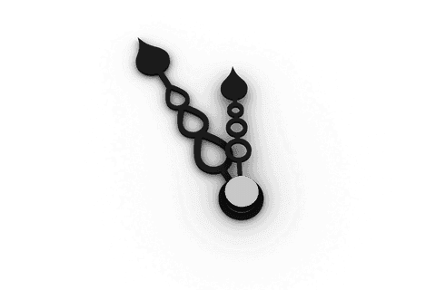 Transparent Vector Illustration of Modern Watch Hands - Download Free Stock Videos Pikwizard.com