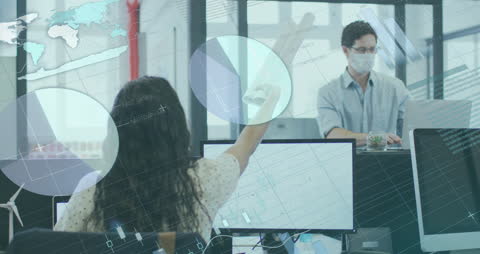 Data Processing in Modern Office During Pandemic