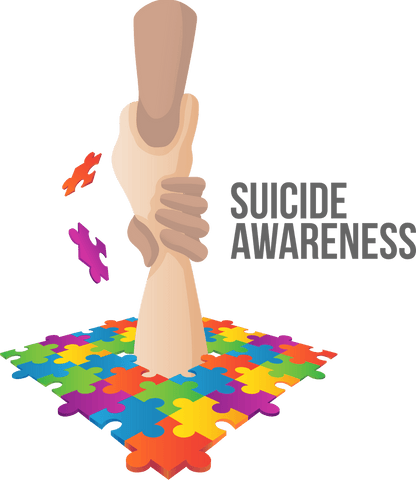 suicide awareness support hand graphic on transparent background - Download Free Stock Videos Pikwizard.com