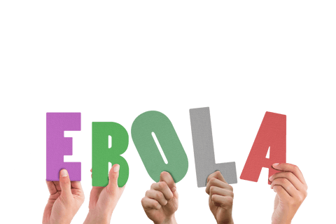 hands holding ebola text on transparent background for pandemic awareness - Download Free Stock Videos Pikwizard.com