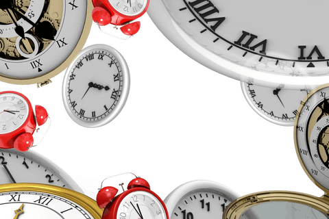 transparent clocks and watches illustrating time concepts - Download Free Stock Videos Pikwizard.com