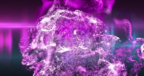 Dynamic Glowing Pink Particle Waveform Motion - Download Free Stock Images Pikwizard.com