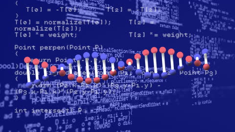 DNA Strand Spinning with Dynamic Code Background