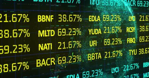 Global Financial Data with Digital World Background - Download Free Stock Images Pikwizard.com
