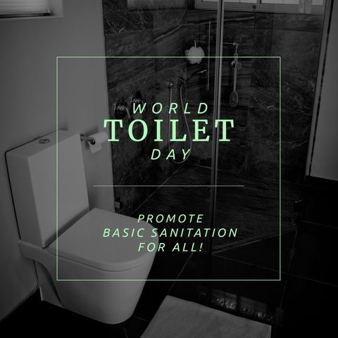 world toilet day awareness in modern bathroom interior design - Download Free Stock Templates Pikwizard.com