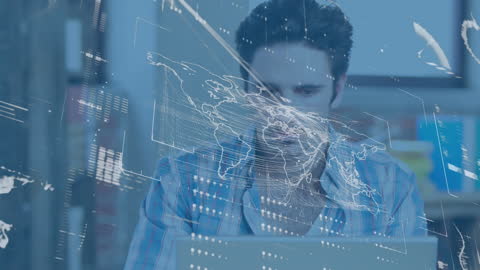 Digital Globalization with Man Engaged in Technology