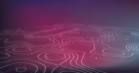 Hypnotic White Line Patterns on Pink Background - Download Free Stock Images Pikwizard.com