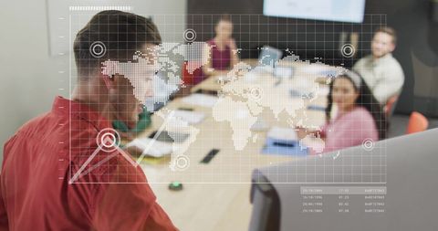 Global Financial Data Analysis in Modern Office Environment