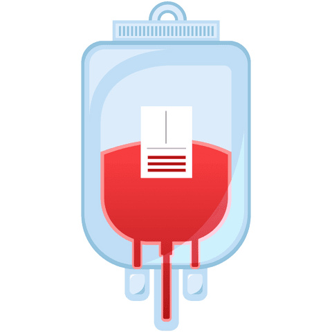 Blood Bag Illustration on Transparent Background for Medical Concepts - Download Free Stock Videos Pikwizard.com