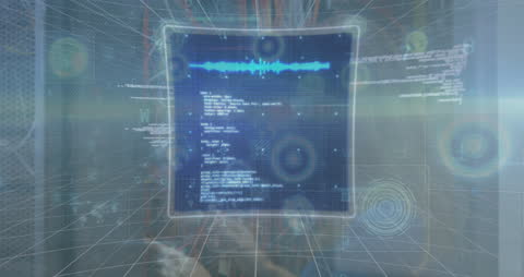 Digital Data Stream Synthesizing in Futuristic Server Room