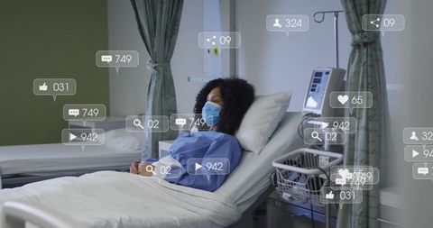 Social Media Impact in Healthcare with African American Female Patient