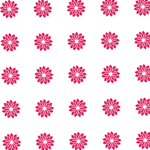 Pink Floral Pattern on Transparent Background Ambience Creation - Download Free Stock Videos Pikwizard.com