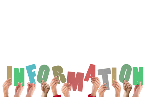 transparent letters spelling information held by diverse hands - Download Free Stock Videos Pikwizard.com