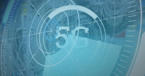 5G Technology Network Graphic with Futuristic Interface Lidkj21.ib noko