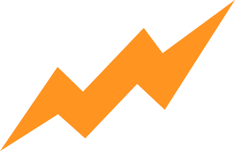 Bright Orange Zigzag Arrow with Transparent Background - Download Free Stock Videos Pikwizard.com