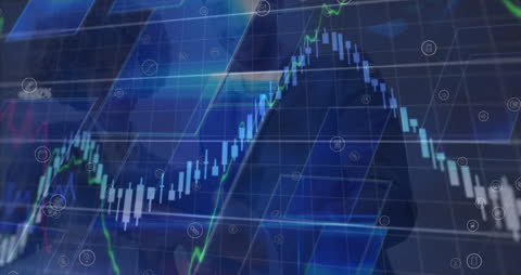 Digital Financial Data Technology Animation