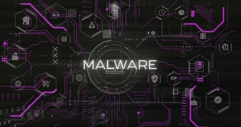 Digital Interface Highlighting Malware Threat - Download Free Stock Images Pikwizard.com