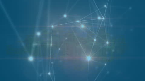 Digital Network Visualization Over Virtual Cityscape