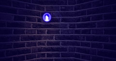 Digital Media Icon on Brick Wall Background - Download Free Stock Images Pikwizard.com