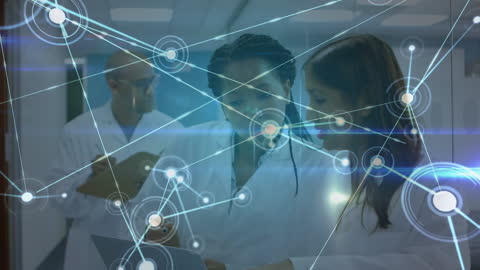 Innovative Female Doctors Collaborating with Network Technology