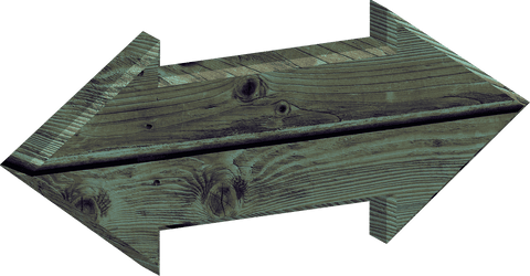 rustic transparent wooden double-headed arrow sign - Download Free Stock Videos Pikwizard.com