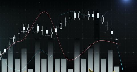 Financial Chart and Data Analysis Background Technology Concept - Download Free Stock Images Pikwizard.com
