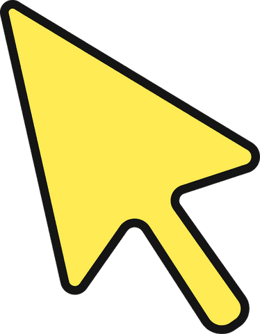 yellow cursor arrow icon digital navigation vector design transparent - Download Free Stock Videos Pikwizard.com
