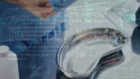 Medical Data and Technology in Surgery Concept