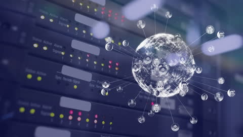 Global Network Connectivity with Integrated Data Processing