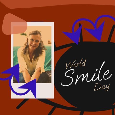 Celebrate World Smile Day with a Joyful Message - Download Free Stock Templates Pikwizard.com