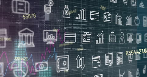 Digital Interface with Business Data Processing Participation