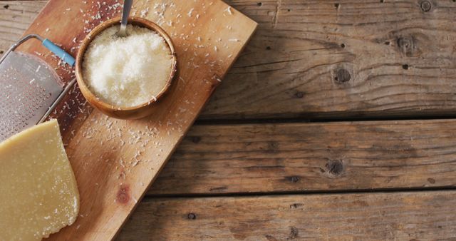 Pairing Cheese and Grater on Rustic Wooden Table - Download Free Stock Images Pikwizard.com