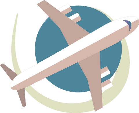 Airplane Icon Illustrating Travel Concept on Transparent - Download Free Stock Videos Pikwizard.com