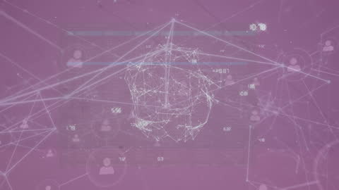 Abstract Network Animation with Data and Connections