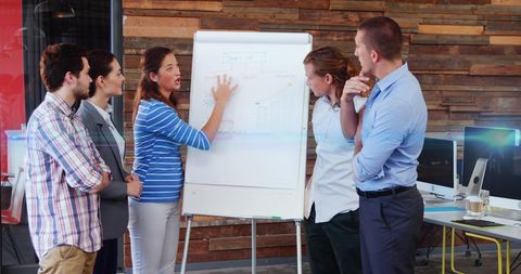 Team Brainstorming in Modern Office Meeting - Download Free Stock Images Pikwizard.com