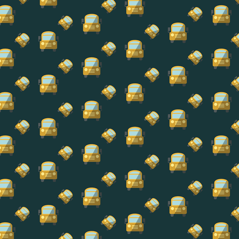 repeating school bus pattern on transparent background - Download Free Stock Videos Pikwizard.com