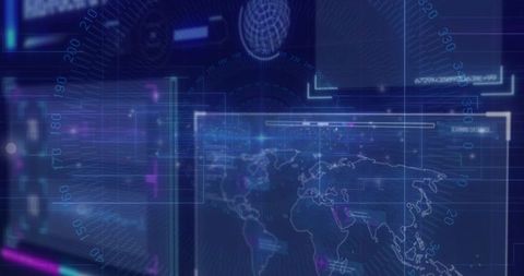 Futuristic Network Operations Interface with Holographic Data