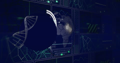 DNA Helix and Digital Interface Technology Design
