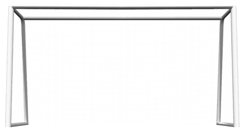 digital illustration of white soccer goal on transparent background - Download Free Stock Videos Pikwizard.com
